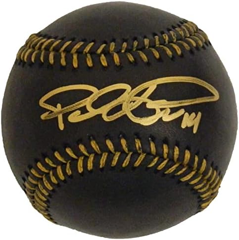 Paul Konerko, Rawlings Black MLB Beyzbol İmzalı Beyzbol Toplarını İmzaladı