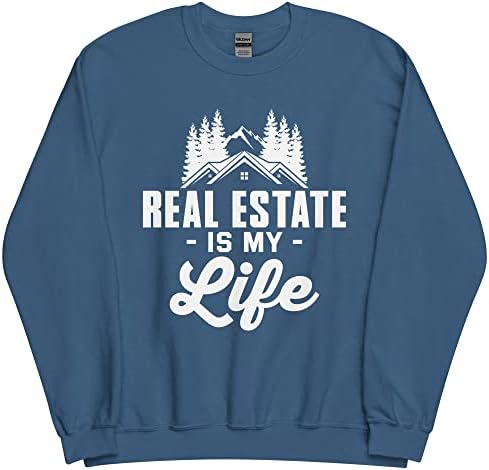 Erkekler için LGA Emlak Sweatshirt (Benim hayatım Sweatshirt)