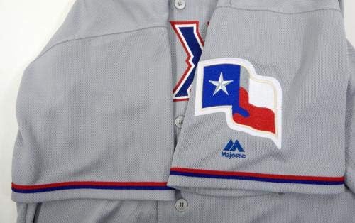 Texas Rangers Jurickson Profar 19 Oyunu Gri Forma Yayınladı - Oyun Kullanılmış MLB Formaları