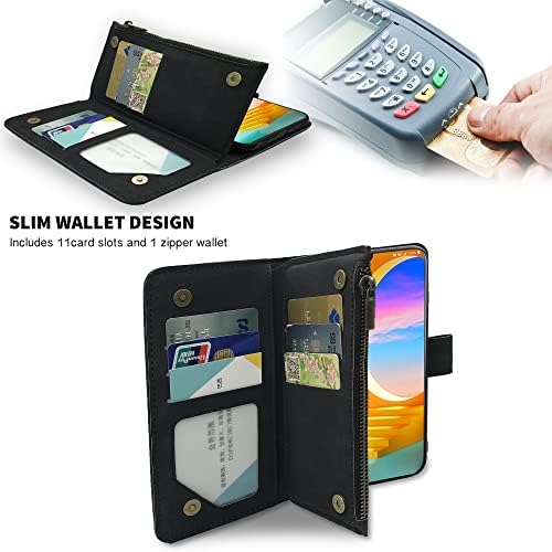 Uyumlu LG Kadife 5G/LGVelvet Verizon G5 UW T-mobile 2020 Cüzdan Kılıf ve Premium Vintage Deri Flip Kredi kart tutucu Standı