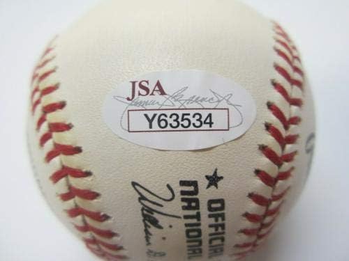 Chuck Connors Brooklyn Dodgers Resmi ONL beyzbol JSA LOA İmzalı Beyzbol Toplarını imzaladı