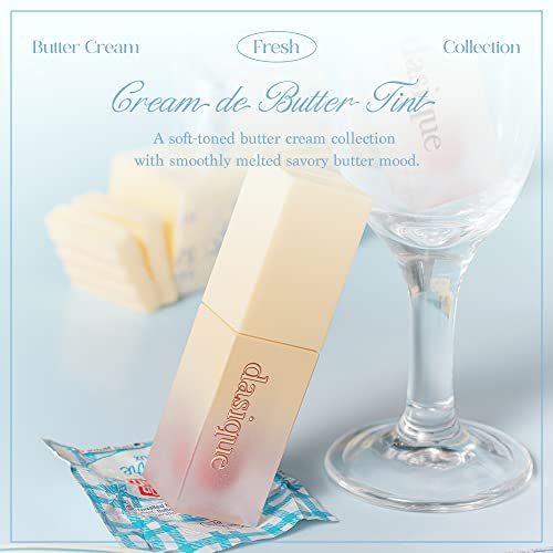 dasique Cream de butter Tint 02 Tuzlu Tereyağı Vegandır, Zulümsüz Kremsi Mat Bir Yüzeydir