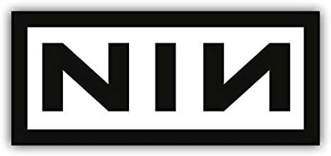 NİN Logo Çıkartması Grafik-Otomatik, Duvar, Dizüstü Bilgisayar, Hücre, Camlar için Kamyon Çıkartması, Arabalar, Kamyonlar