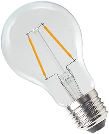 Lxcom Aydınlatma A19 Edison Led Ampul, 2 W LED Filament ampuller 20 W Akkor Eşdeğer Sıcak Beyaz 2700 K, kısılabilir Olmayan,
