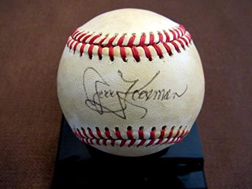 Jerry Koosman 1969 Wsc New York Mets İmzalı Otomatik Vintage Feeney Beyzbol Jsa İmzalı Beyzbol Topları