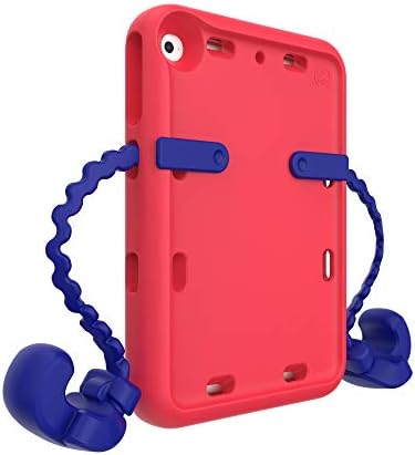 Speck Products Case-E, iPad Mini 4 Kılıfına (2019) Uyar, Çocuklar için Kılıf, Sandia Kırmızı / Parlak Mavi