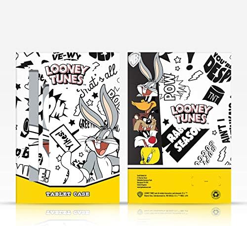 Kafa Çantası Tasarımları Resmi Lisanslı Looney Tunes Tweety Karakterler Deri Kitap Cüzdan Kılıf Kapak Apple iPad Mini ile