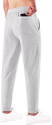 BALEAF erkek Koşu Pantolon Slim Fit Konik Joggers Sweatpants Cepler ile Atletik Pantolon Soğuk Hava için Spor Egzersiz