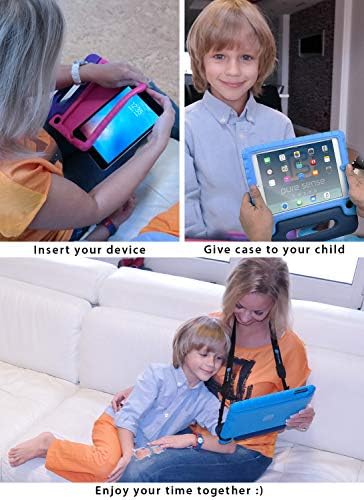 Saf Sense Buddy Antimikrobiyal Çocuklar için 2020/2018 iPad Pro 11 inç (1., 2. Nesil) | Sağlam Kılıf Standı, Tutamak, Ekran