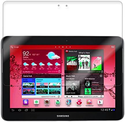 Skinomi Ekran Koruyucu ile Uyumlu Samsung Galaxy Tab 2 10.1 Temizle TechSkin TPU Anti-Kabarcık HD Film