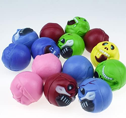 Toplu Çocuk Oyuncakları Cadılar Bayramı Hayalet Sıçrama Sıçrama Topları Ürpertici Topları Oyuncak Korkunç Atlama Topları
