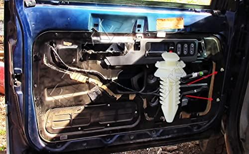 Rexka 30 adet Kapı Paneli Klipleri Tutucular 15545202 ile Uyumlu GM Chevrolet GMC Kamyon Chevy Pickup SUV