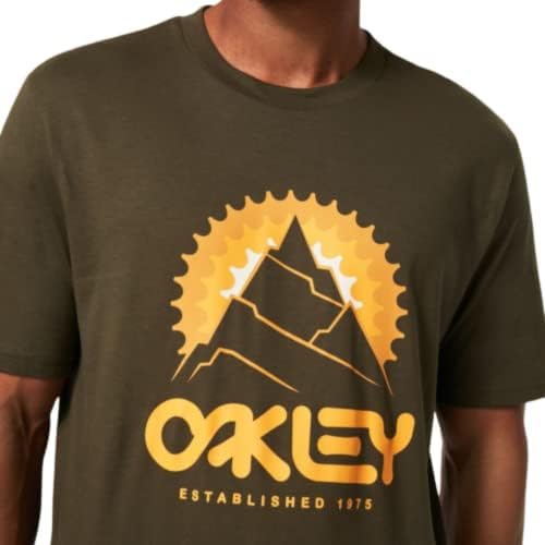 Oakley Unisex Yetişkin Dağlar Out B1b Tee T-Shirt, Yeni Koyu Fırça, X-Large ABD