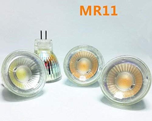 MR11 GU4 LED COB Ampuller (4 Paket) AC / DC12V Kısılabilir 3W (35W Halojen Ampul Eşdeğeri) Gömme, Hüzme Aydınlatma, Ev ve