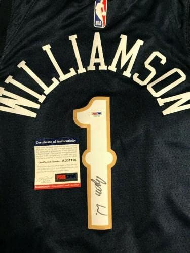 Zion Williamson İmzalı New Orleans Pelikanları Nike Swingman Forması Psa / dna L İmzalı NBA Formaları