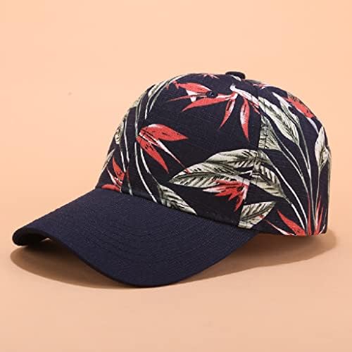 DHTDVD Yeni beyzbol şapkası Kadın Çiçek Nakış güneş şapkaları İlkbahar Yaz Kızlar Ayarlanabilir Snapback vizör kep (Renk: