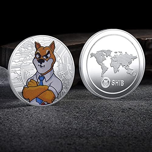 Hatıra parası 1 oz Dogecoin hatıra parası Gümüş Kaplama Dogecoin Cryptocurrency 2021 Sınırlı Sayıda Koleksiyon Sikke Koruyucu