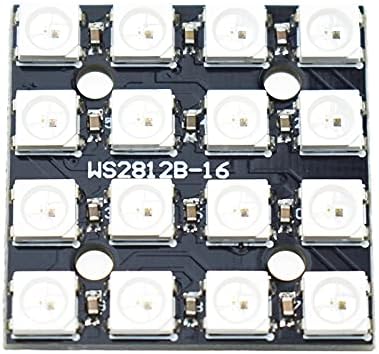 16 44 Bit LED RGB lambalar WS2812 WS2812B 5050 RGB LED Arduino için entegre sürücülerle