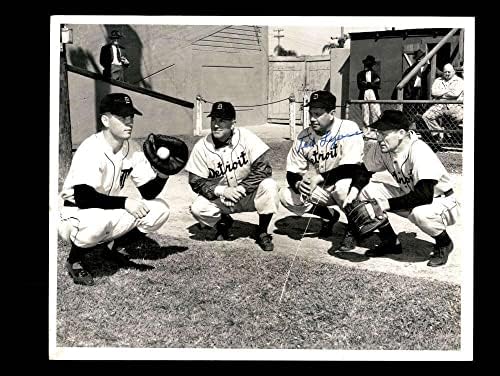 Ted Lyons PSA DNA İmzalı 8x10 Orijinal Tel Fotoğraf Tigers İmzalı-İmzalı MLB Fotoğrafları