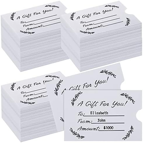 500 Paket Hediye Kartı Kollu Kart Zarfları Otel Kredi Kartı Kollu Anahtar Kart Tutucu Boş Kart Kollu Anahtar Kart Zarfları
