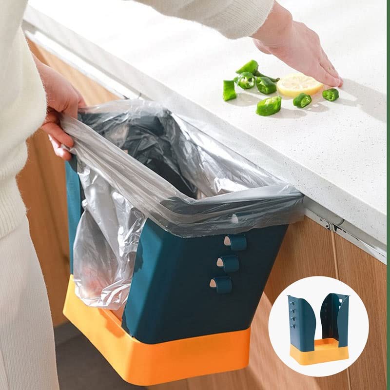 SLNFXC çöp kutuları Genişletilmiş çöp tenekesi Ev Mutfak Banyo Dokuz Hızlı ve Yakın Ayarlanabilir çöp tenekesi (Renk: D,