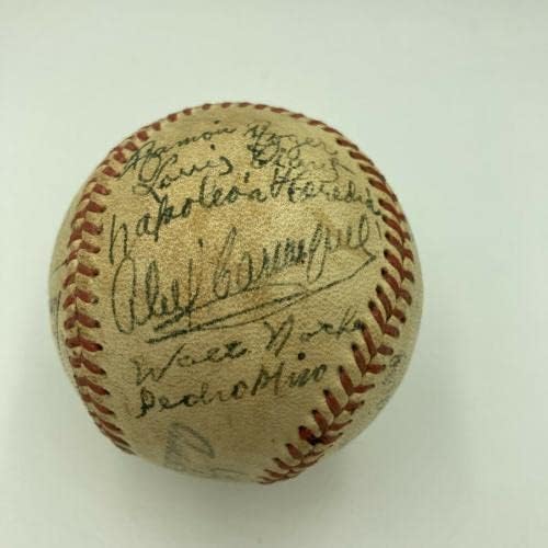 Olağanüstü Martin Dihigo, 1940'ların Beyzbol JSA COA Onur Listesi'ni İmzaladı-İmzalı Beyzbol Topları