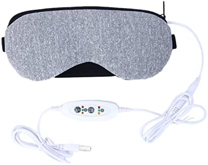 HEYUANPIUS ısıtmalı uyku Göz maskesi, uygun yorgunluk rahatlatmak göz bandı ayrılabilir ısı uyku Göz maskesi USB göz Maskesi