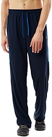 LİNSONMAN erkek Hafif Sweatpants Cepler ile Açık Alt Atletik Pantolon Koşu Rahat Spor Eğitimi egzersiz pantolonları