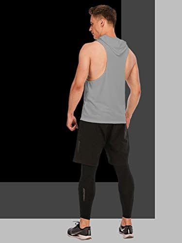 GZXISI Erkek Kafatası Baskı Stringer Vücut Geliştirme spor kolsuz tişört Kolsuz Egzersiz Gömlek Spor Yelek