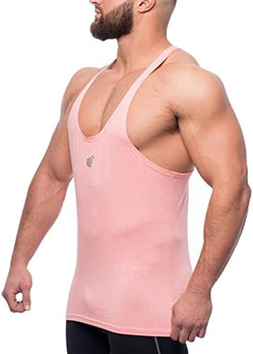 Dgoopd erkek Slim-Fit Tank Top Egzersiz Kolsuz Gömlek Atletik Egzersiz spor kolsuz tişört Rahat Vücut Geliştirme Kas Gömlek