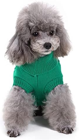 Köpek Giysileri Elbise Küçük Köpek Kazak Örme Sıcak Köpek Kazak Kış Köpek Yelekler Küçük Köpekler için Çocuk