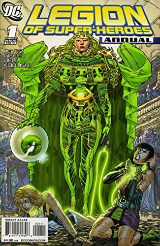 Süper Kahramanlar Lejyonu (6. Seri) Yıllık 1 VF / NM; DC çizgi roman