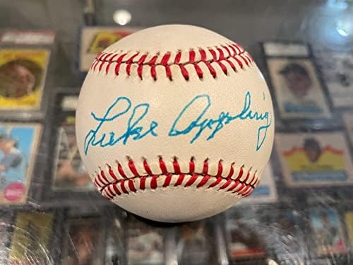 Luke Appling Chicago White Sox Tek İmzalı Beyzbol Darphanesi Jsa İmzalı Beyzbol Topları