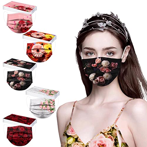 kafatası maskesi kafatasları küçük face_masks siyah tek kullanımlık maskeler ofis dekor kadınlar için face_mask pinkcloth
