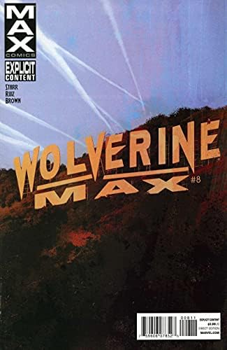 Wolverine Max 8 VF / NM; Marvel çizgi romanı / Sporcu