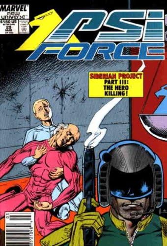 Psi-Force 29 (Gazete Bayii) FN ; Marvel çizgi romanı / Yeni Evren