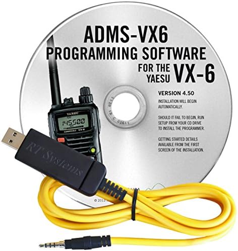 Yaesu VX-6R USB PC Kablosu ve Programlama Yazılımı